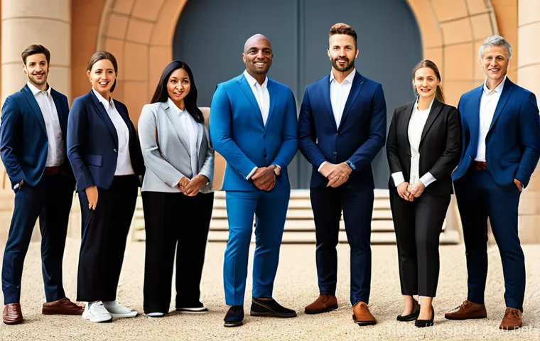 생활체육지도사 취업 공고 확인 방법 - Image Prompt 1: Professional Networking at a Sports Event in France**