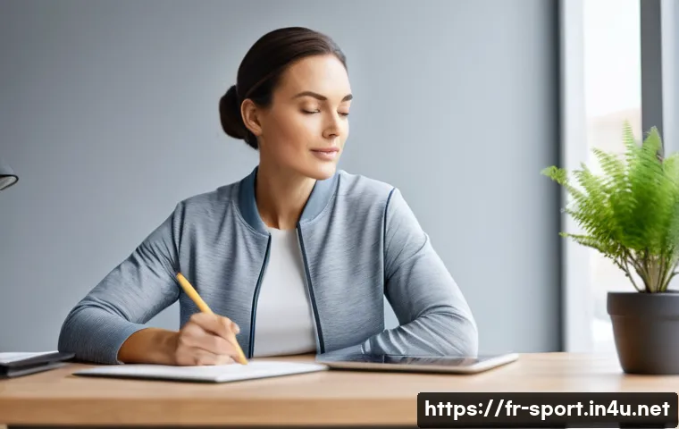 생활체육지도사와 업무 일정 관리법 - **Prompt 1: The Organized Coach's Sanctuary**
    "A serene and professional female sports coach, in...